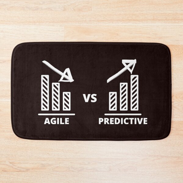 Item preview, Agile vs Predictive designed and sold by DAFIN.