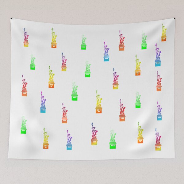 Item preview, STATUE OF LIBERTY IN GRADIENT SHADES 2.0-ADDICTED TO NEW YORK designed and sold by samArtline.
