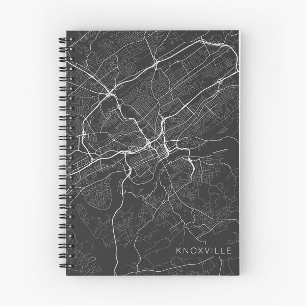 Item preview, Knoxville Map, USA - Gray designed and sold by MainStreetMaps.