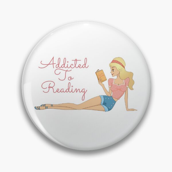 Item preview, Addicted to reading woman designed and sold by Amalaya.
