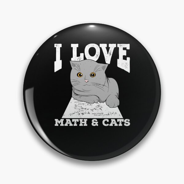 Item preview, I Love Math And Cats designed and sold by Marcid95.