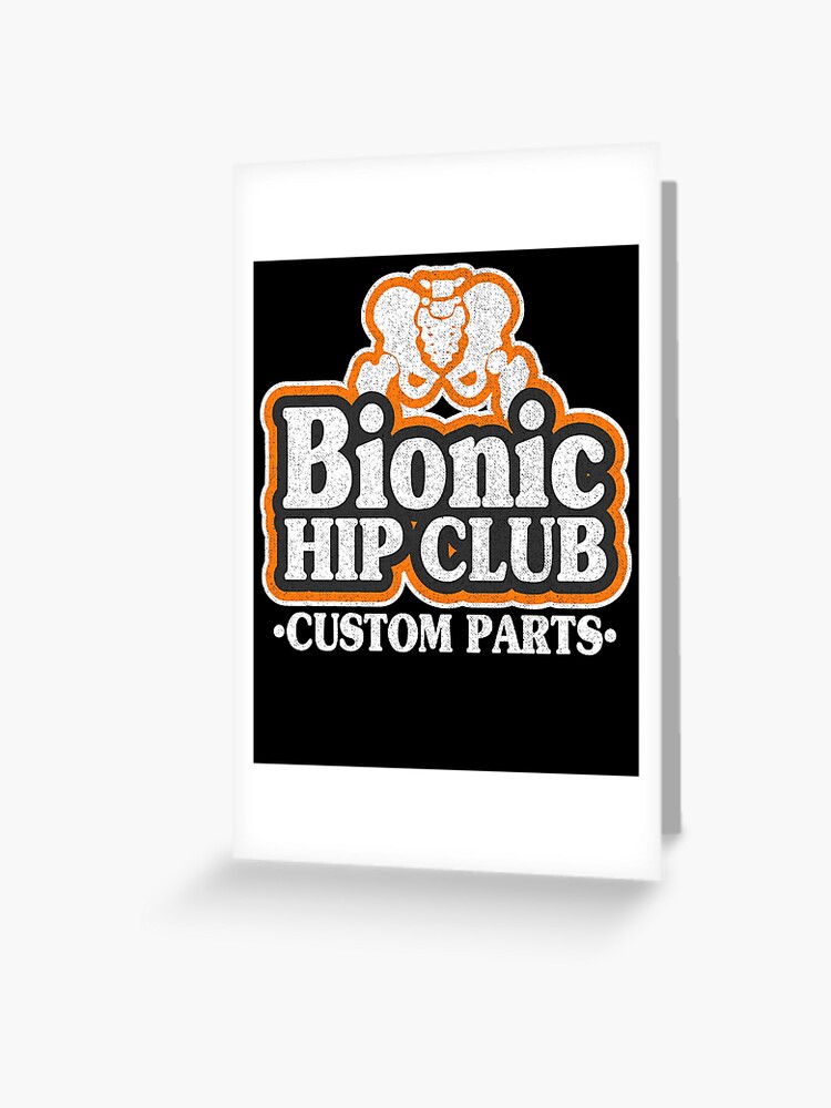 Bionic Hip Club Hip Replacement Surgery Recovery Logo