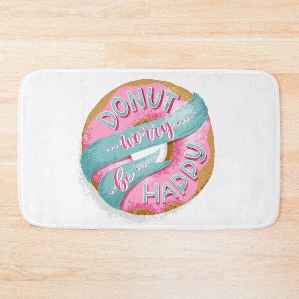 Item preview, Lettering Donut Worry designed and sold by Peekonet.