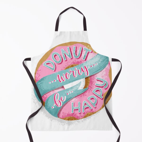 Item preview, Lettering Donut Worry designed and sold by Peekonet.