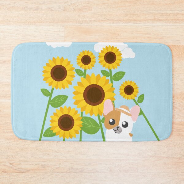 Item preview, Sunflower Frenchie designed and sold by FrenchiJunction.