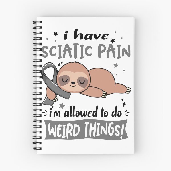 Item preview, Sciatic Pain Awareness Funny I have Sciatic Pain i'm allowed to do Weird Things! designed and sold by JanetShop809.