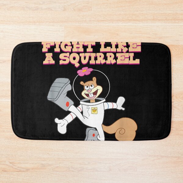 Item preview, Mademark Spongebob Squarepants Sandy Cheeks Fight Like A Squirrel Gift Yellow Radio Star Patrick Funny designed and sold by SpongebobDinhH.