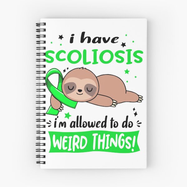Item preview, Scoliosis Awareness Funny I have Scoliosis i'm allowed to do Weird Things! designed and sold by JanetShop809.