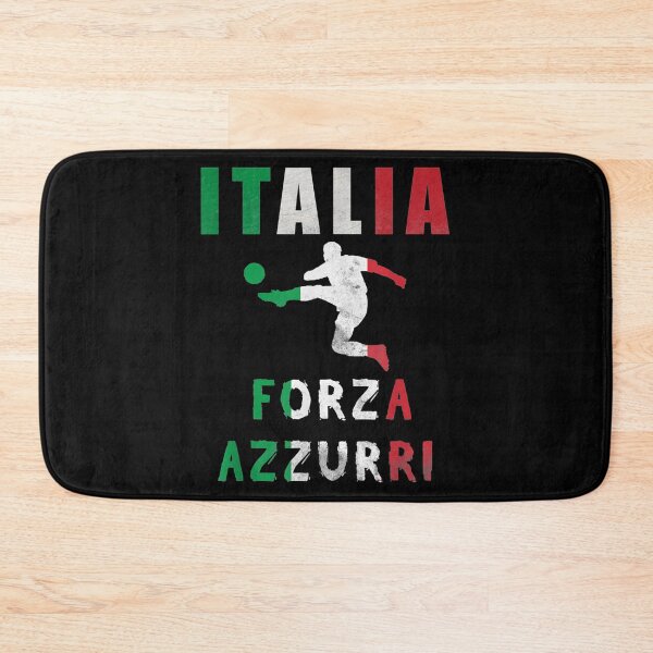 Item preview, Italian flag Italy jersey Forza Azzuri Italia soccer designed and sold by FelixRiojas.