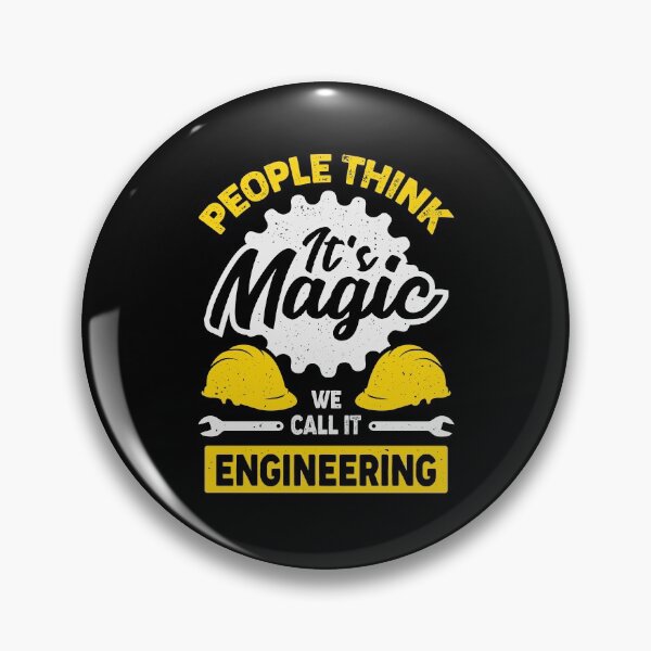 Item preview, People Think It's Magic We Call It Engineering designed and sold by Marcid95.