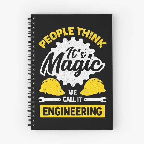 Item preview, People Think It's Magic We Call It Engineering designed and sold by Marcid95.