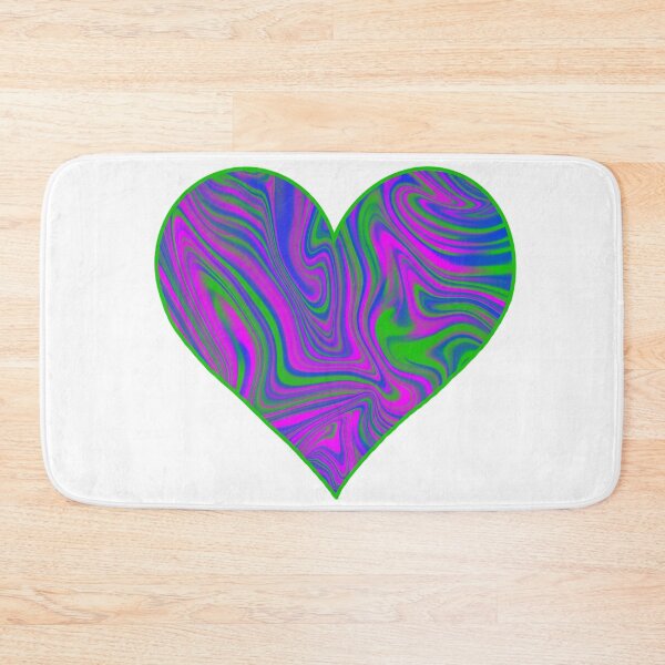 Item preview, Polysexual Abstract Pride Flag Heart designed and sold by Zeons-Art.