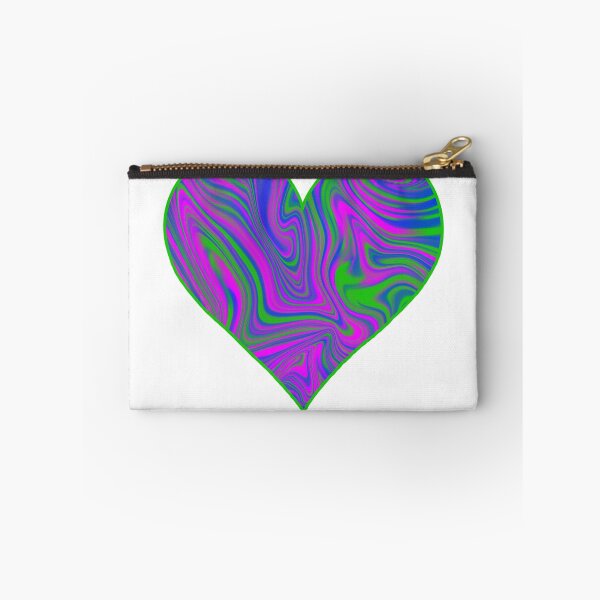 Item preview, Polysexual Abstract Pride Flag Heart designed and sold by Zeons-Art.