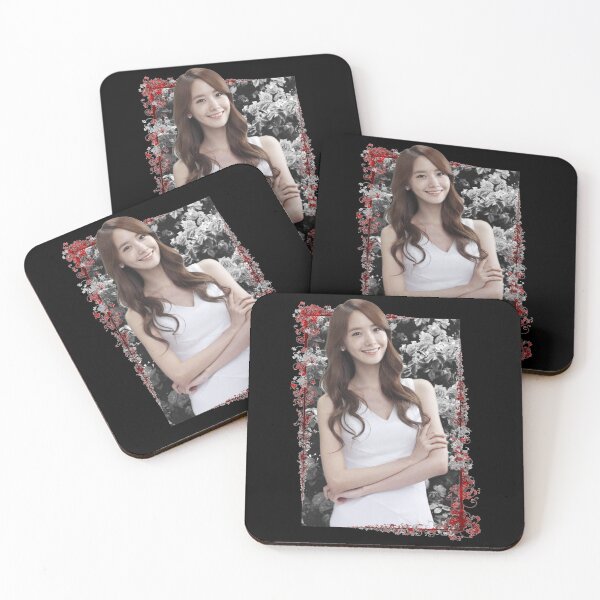 Item preview, Im Yoonah Girls Generation SNSD YOONA Korean Kpop Floral Design designed and sold by Piosenka Art.