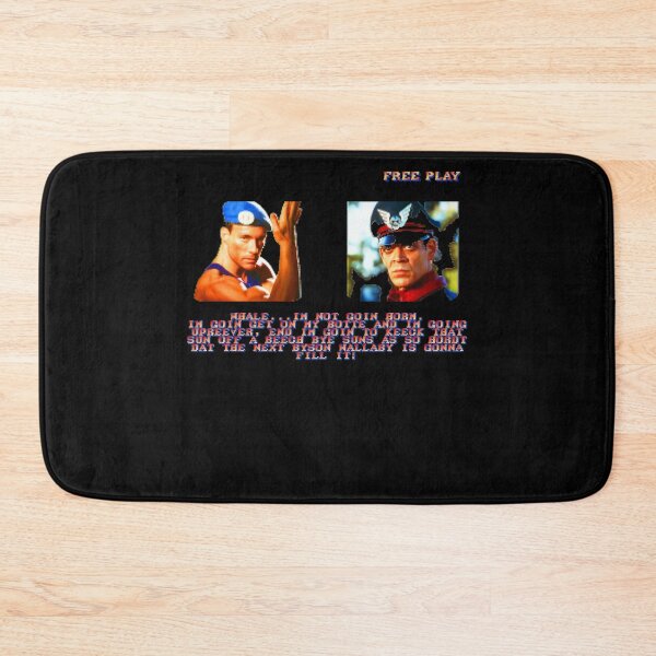 Item preview, Retro Street Fighter The Movie - Guile Vs M. Bison (Byson Wallaby) designed and sold by AllenMargaretWa.