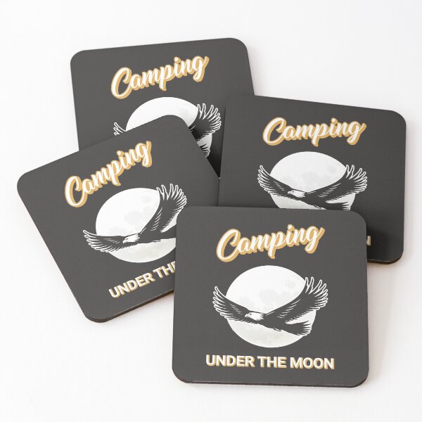 Item preview, Camping under the moon designed and sold by Dreaming-Anmi.