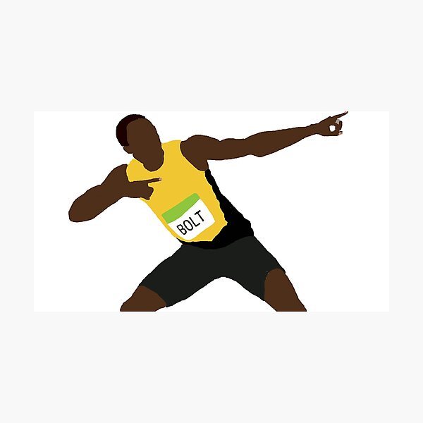 Usain Bolt Pencil Drawing – Ads Illustrations