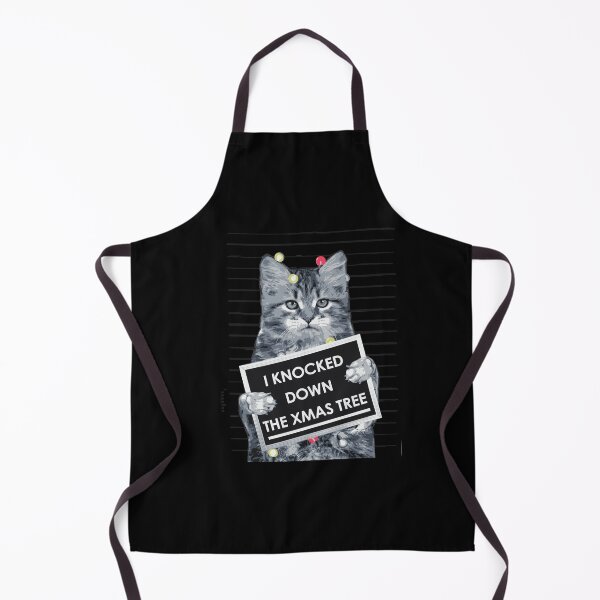 Item preview, I Knocked Down The Xmas Tree Funny Christmas Kitty Cat Lover designed and sold by heaneyrowe.