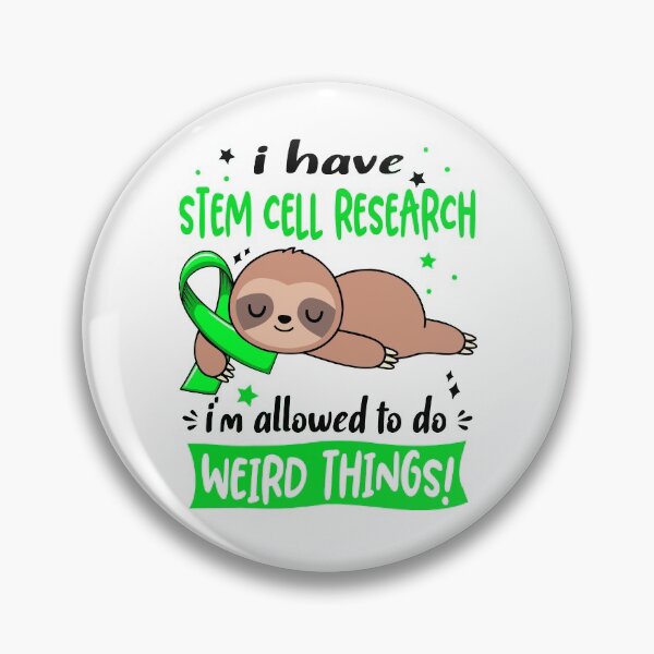 Item preview, Stem Cell Research Awareness Funny I have Stem Cell Research i'm allowed to do Weird Things! designed and sold by JanetShop809.
