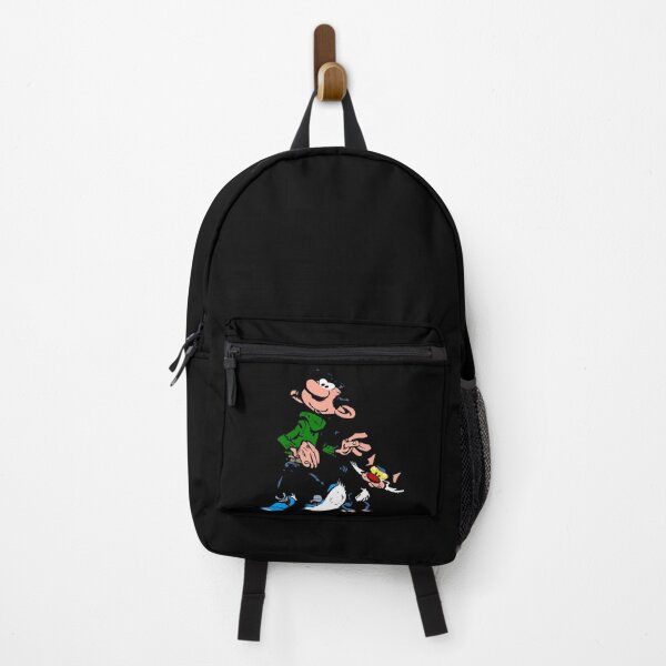 Item preview, Gaston Lagaffe Movie Cartoon Color Big Ben walking with cat designed and sold by GastonMovieHoi.