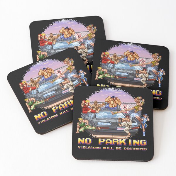 Item preview, Funny Gift For No Parking Violators Will Be Destroyed designed and sold by AllenMargaretWa.