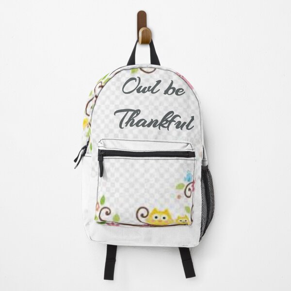 Item preview, Owl Be Thankful, Inspirational Words designed and sold by trybecca.