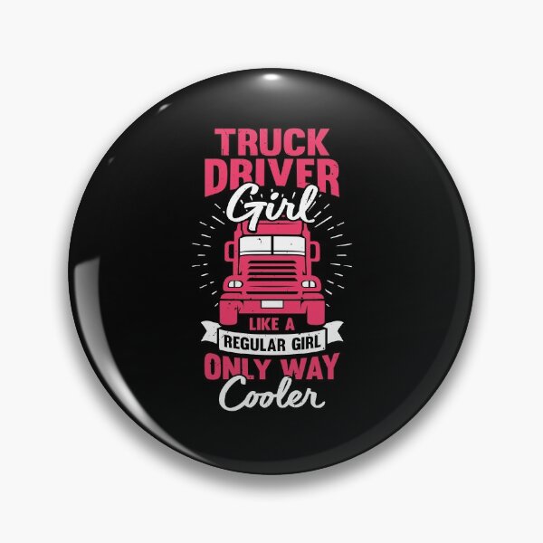 Item preview, Female Trucker Truck Driver Girl Gift designed and sold by Marcid95.