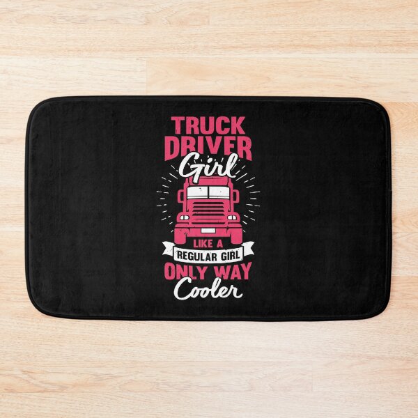 Item preview, Female Trucker Truck Driver Girl Gift designed and sold by Marcid95.