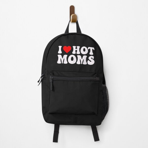 Item preview, I Heart Hot Moms I Love Hot Moms For Dad Fathers T-Shirt designed and sold by Rome-Manci.