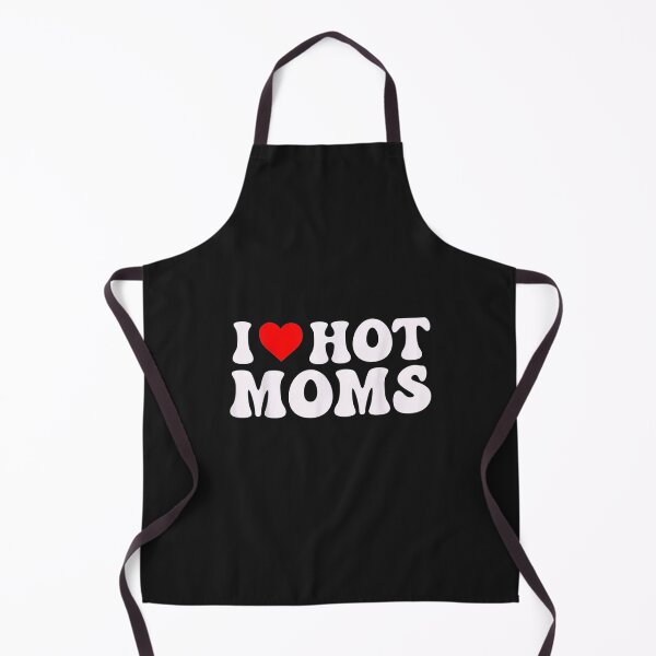Item preview, I Heart Hot Moms I Love Hot Moms For Dad Fathers T-Shirt designed and sold by Rome-Manci.