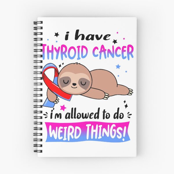 Item preview, Thyroid Cancer Awareness Funny I have Thyroid Cancer i'm allowed to do Weird Things! designed and sold by JanetShop809.