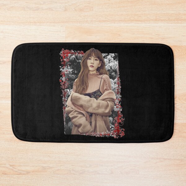 Item preview, Kim Tae yeon Girls Generation SNSD Taeyeon Korean Kpop Floral Design designed and sold by Piosenka Art.