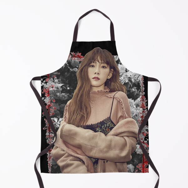 Item preview, Kim Tae yeon Girls Generation SNSD Taeyeon Korean Kpop Floral Design designed and sold by Piosenka Art.