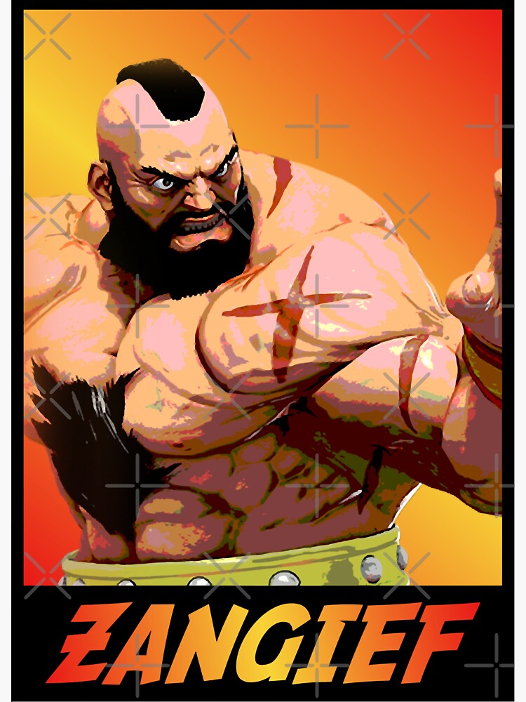 Zangief Poster for Sale by Ghostach