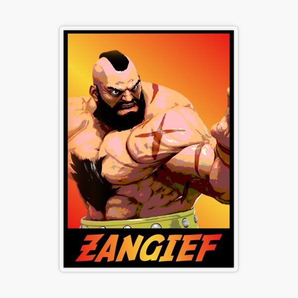 Zangief Poster for Sale by Ghostach