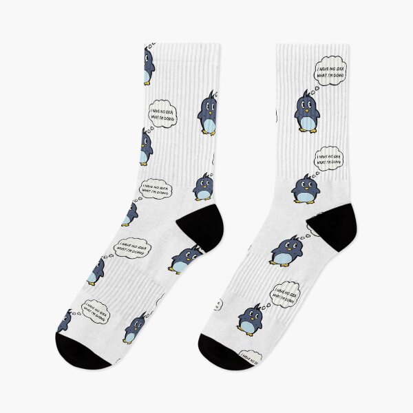 Item preview, I Have No Idea What I'm Doing Penguin designed and sold by LuckyKermit.