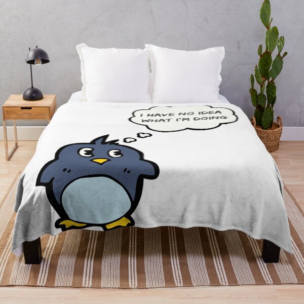 Item preview, I Have No Idea What I'm Doing Penguin designed and sold by LuckyKermit.