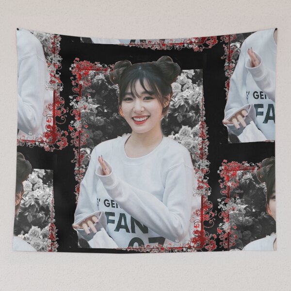 Item preview, Tiffany Young Girls Generation SNSD Tiffany Korean Kpop Floral Design designed and sold by Piosenka Art.