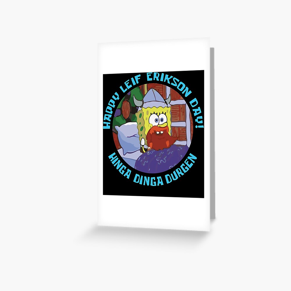 patrick star happy leif erikson day