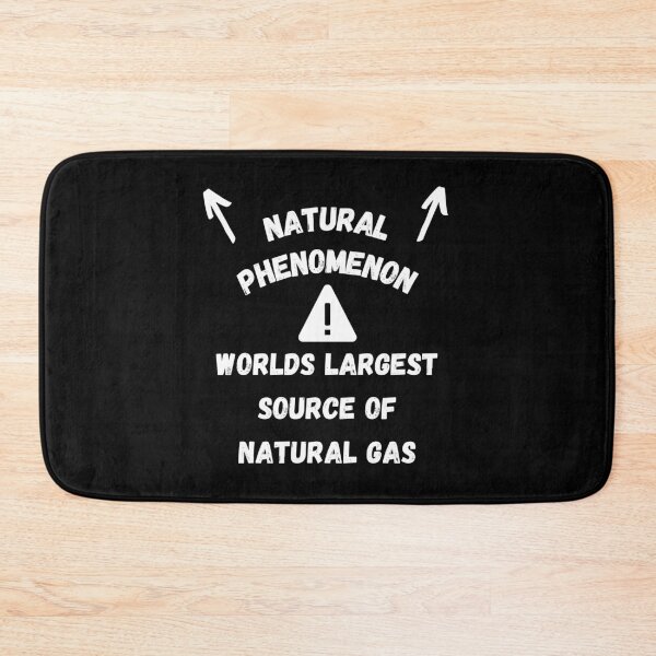 Item preview, NATURAL PHENOMENON ALERT WORLDS LARGEST SOURCE OF NATURAL GAS designed and sold by SurbDesigns.