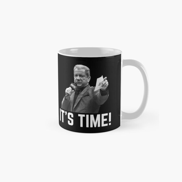 Vista previa del artículo con la obra «Bruce Buffer ¡Es hora!», diseñado y vendido por rahMaobi.