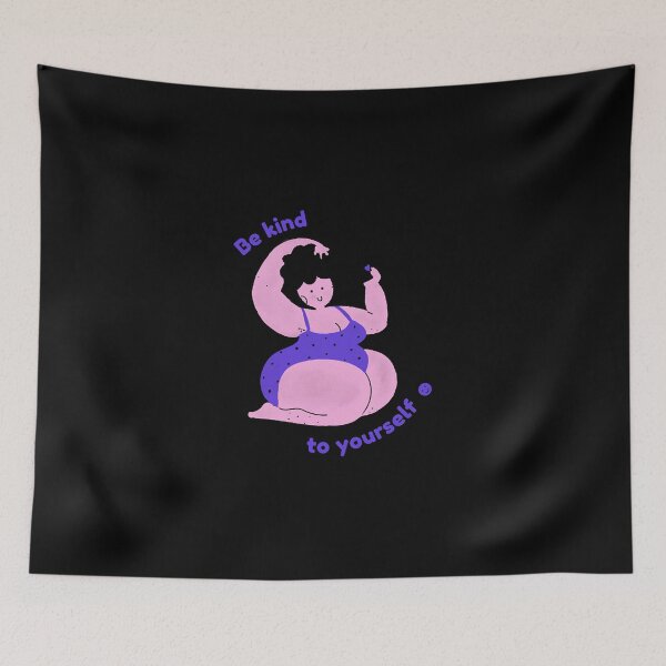 Item preview, Be Kind To Yourself Girl Design  designed and sold by rahMaobi.