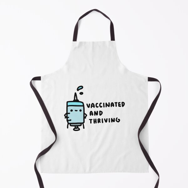 Item preview, Vaccinated And Thriving designed and sold by DoodleBakery.