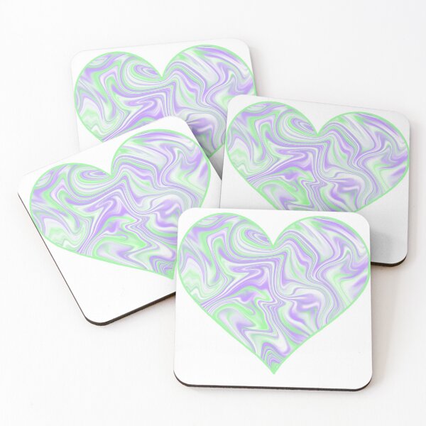Item preview, Genderqueer Abstract Pride Flag Heart designed and sold by Zeons-Art.