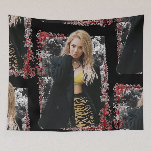 Item preview, Kim Hyo yeon Girls Generation SNSD Hyoyeon Korean Kpop Floral Design designed and sold by Piosenka Art.