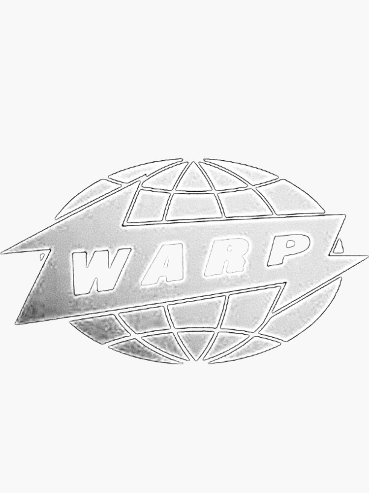 Warp Records Logo Shirt Sticker By Marriage0906 Redbubble