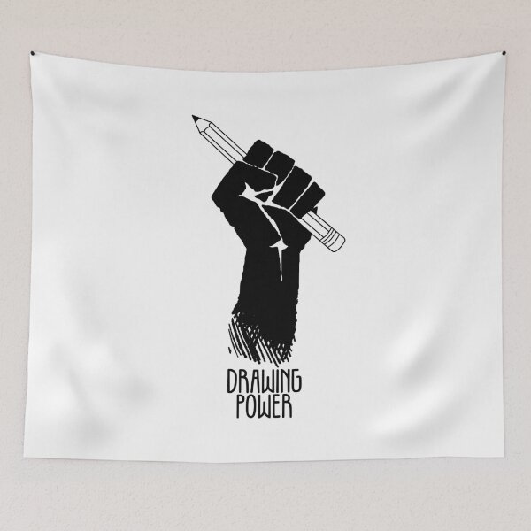 Item preview, The Power of Drawing - Artist Quotes designed and sold by TMBTM.