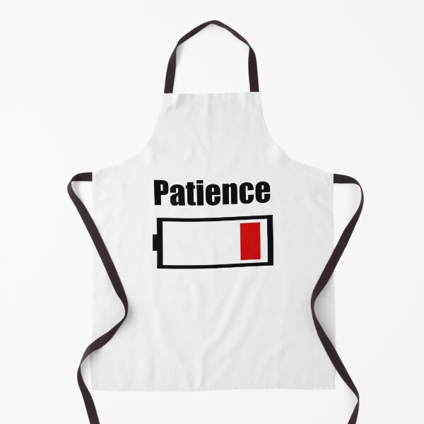 Item preview, Patience Low Battery | Funny designed and sold by DynastyArt.