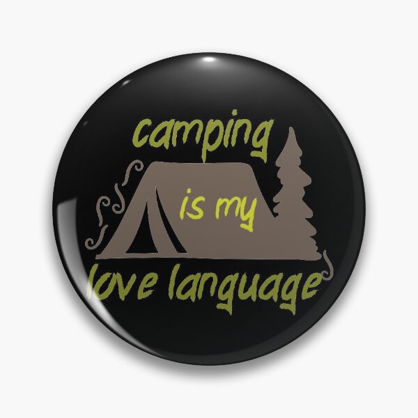 Item preview, Camping is my love language designed and sold by abooobrand.