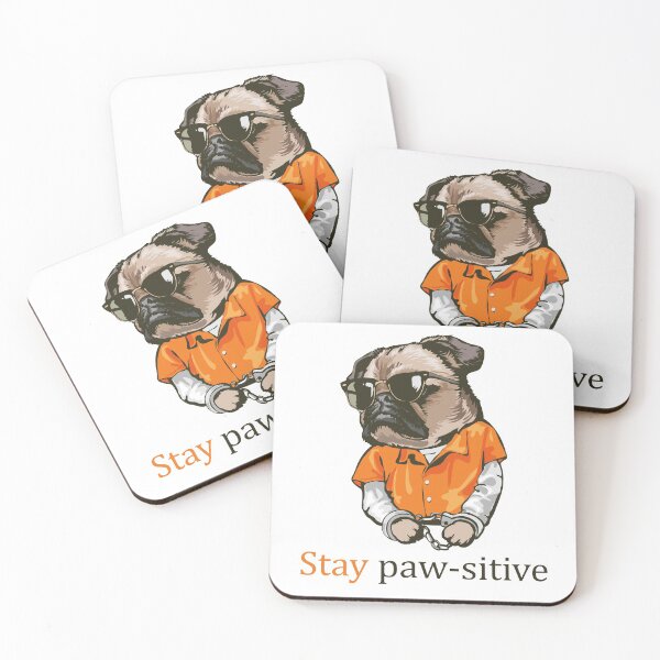 Item preview, Stay Pawsitive Dog designed and sold by elcapitano12.